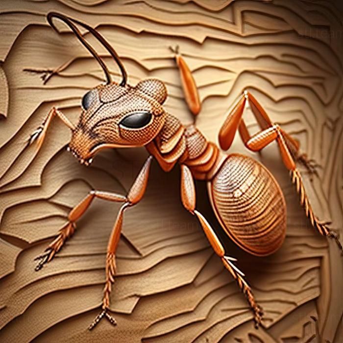 3D модель Crematogaster auberti (STL)